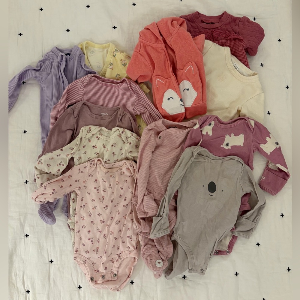 Carter's Baby Girl Clothes Bundle
